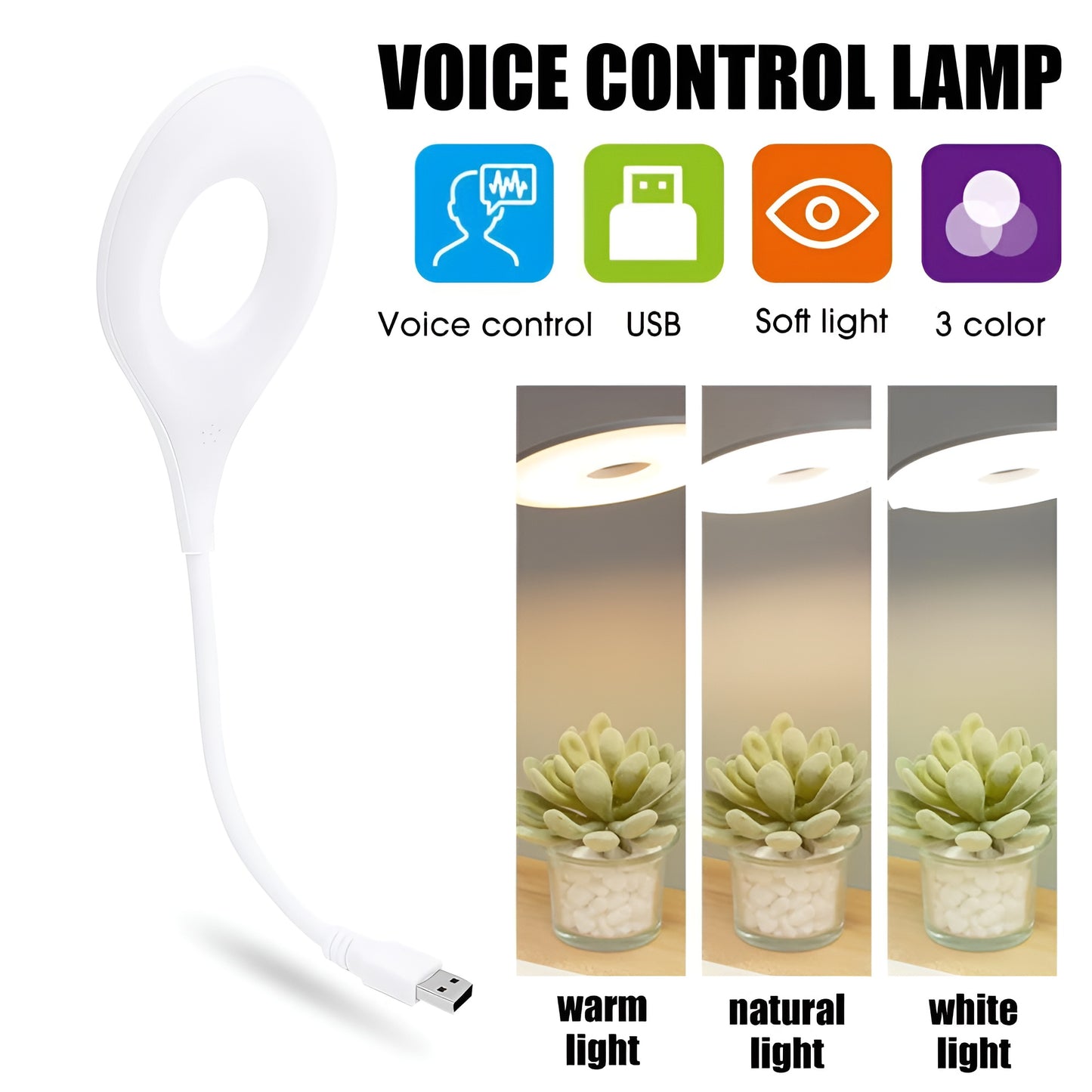 LumiFlex Pro – The Ultimate LED Clip-On Desk Lamp