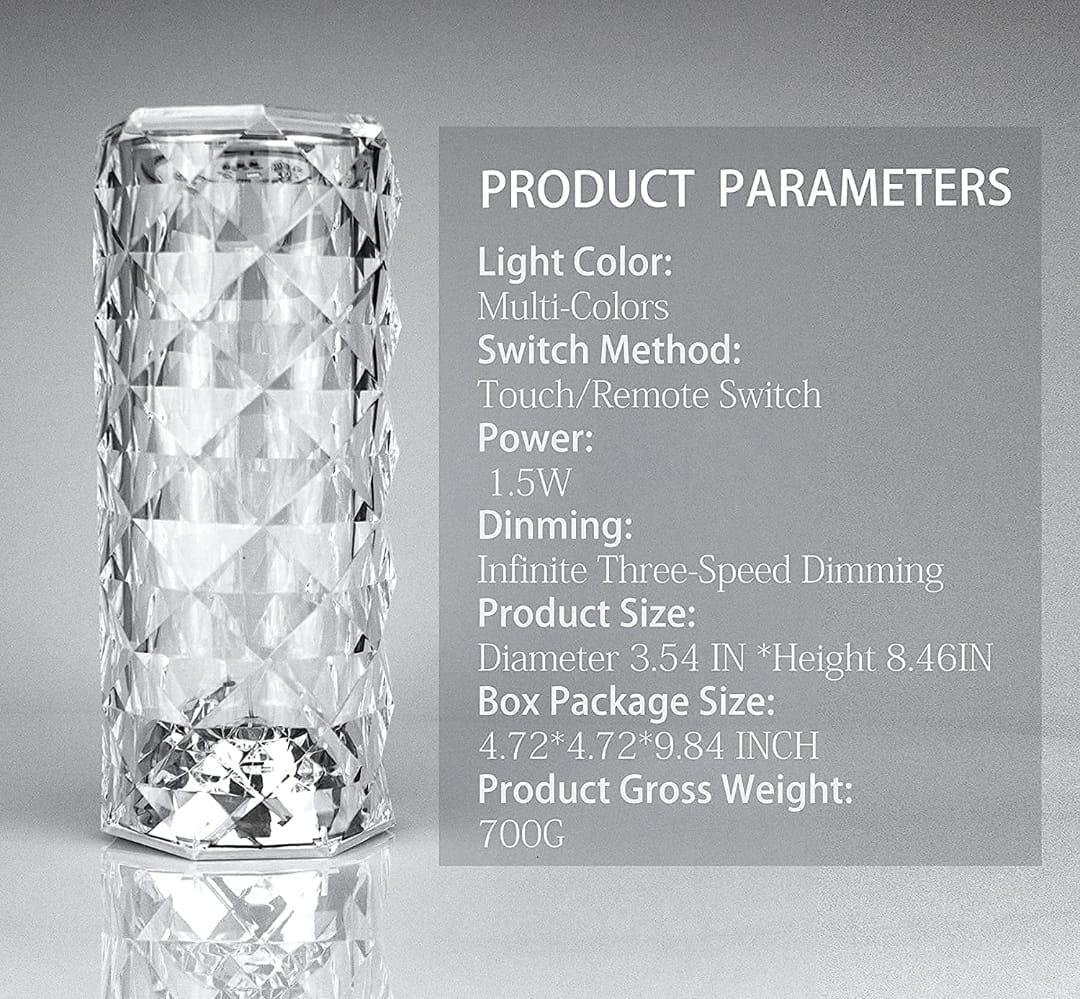 Rose Diamond Lamp