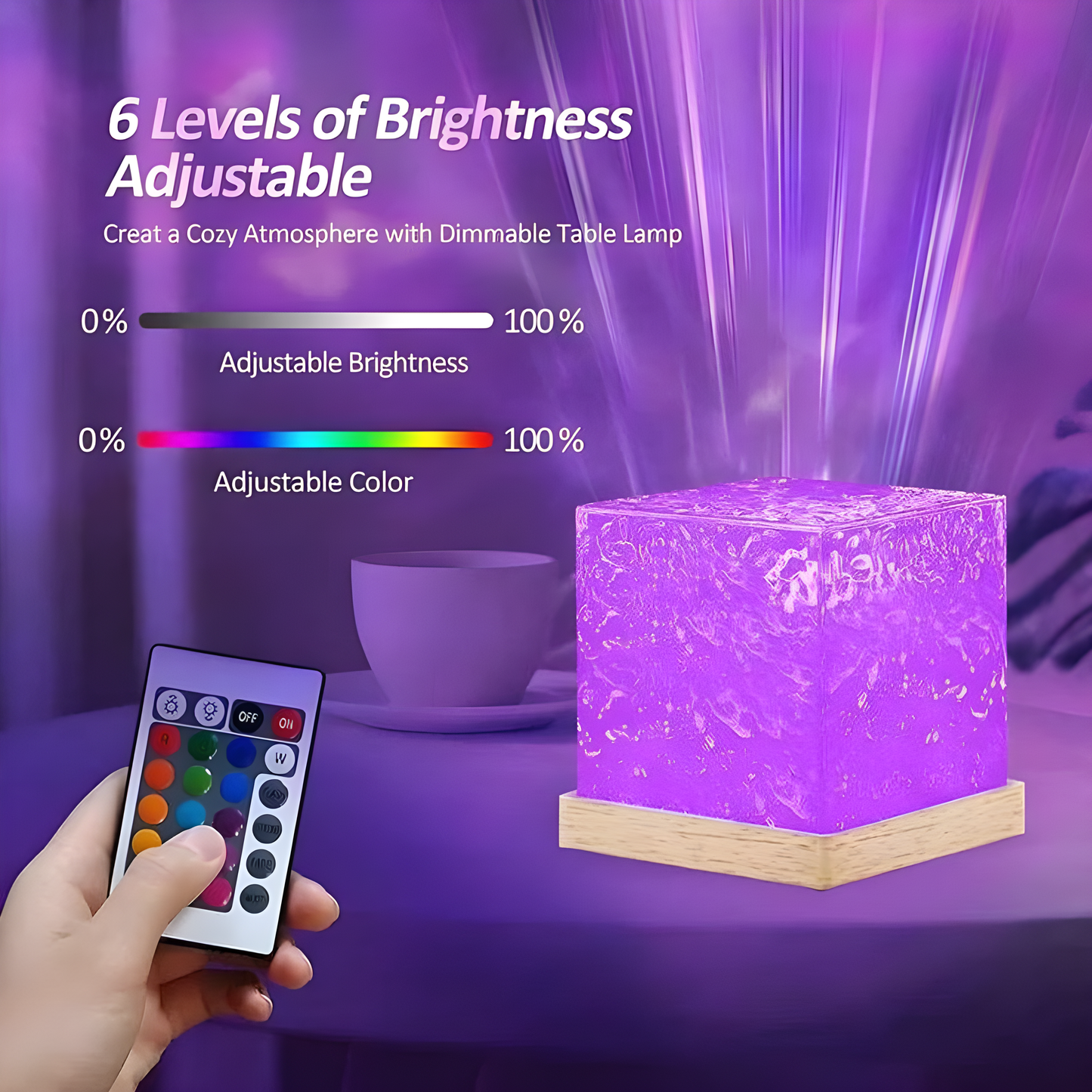 Aqua Glow Aura Lamp