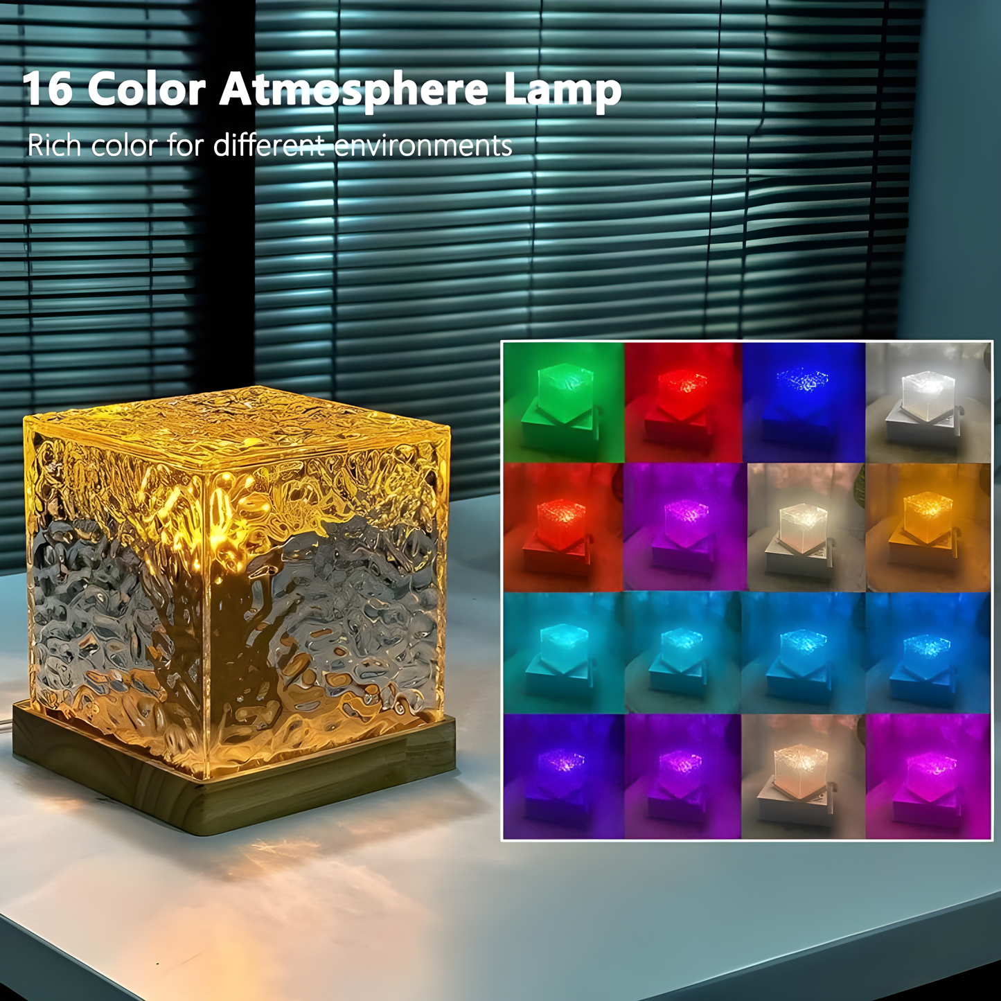 Aqua Glow Aura Lamp