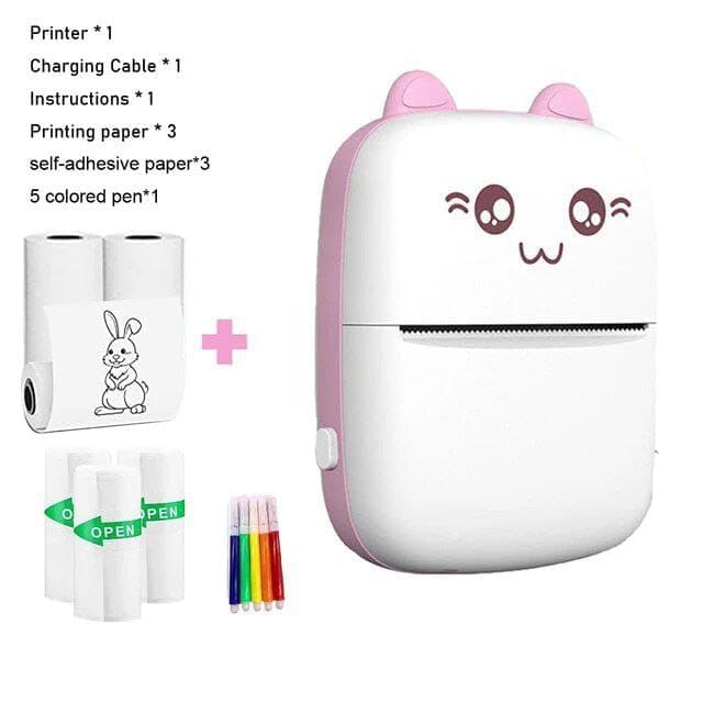 Inkless Bluetooth Pocket Printer
