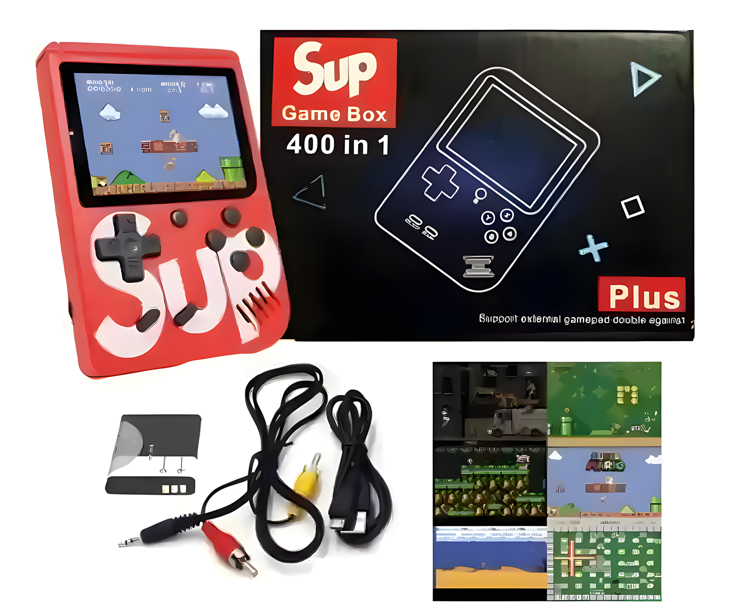 SUP Retro Gamebox 400