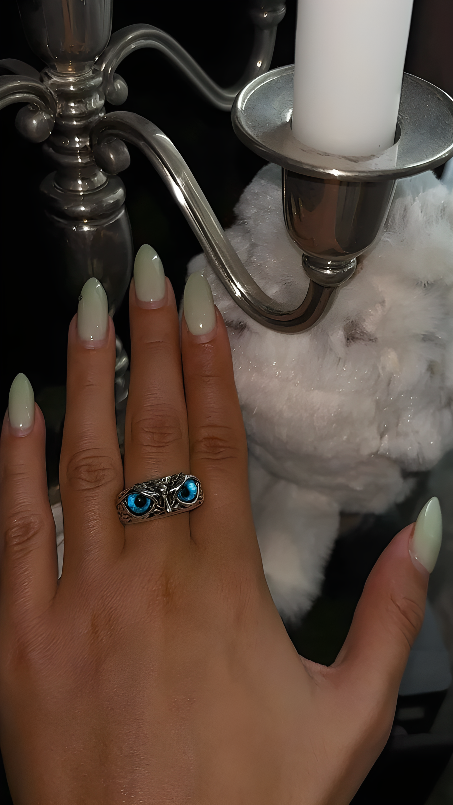 Elysian Owl Ring